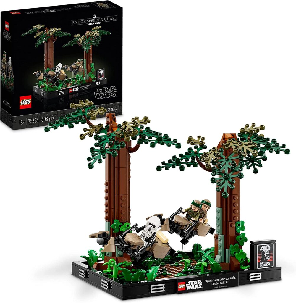 LEGO Star Wars Endor Speeder Chase Diorama Set 75353